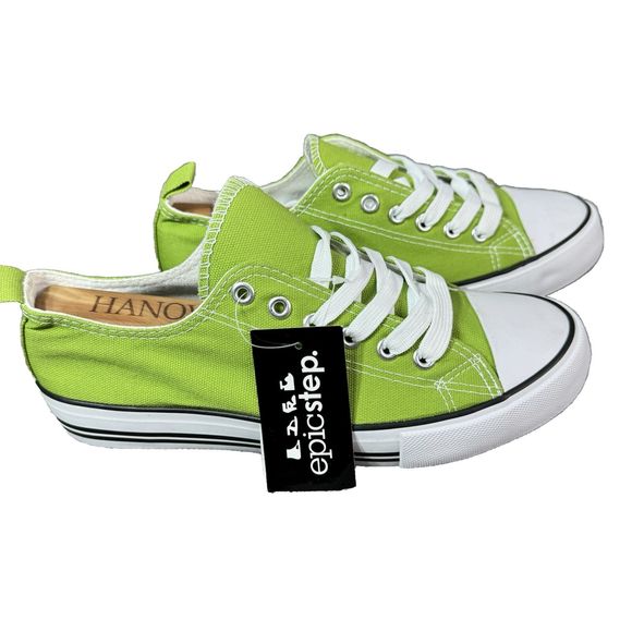 Epic Step Sneakers Size 9 Olive Green for Women Fashion Sneakers Tennis Shoes - Picture 5 of 12